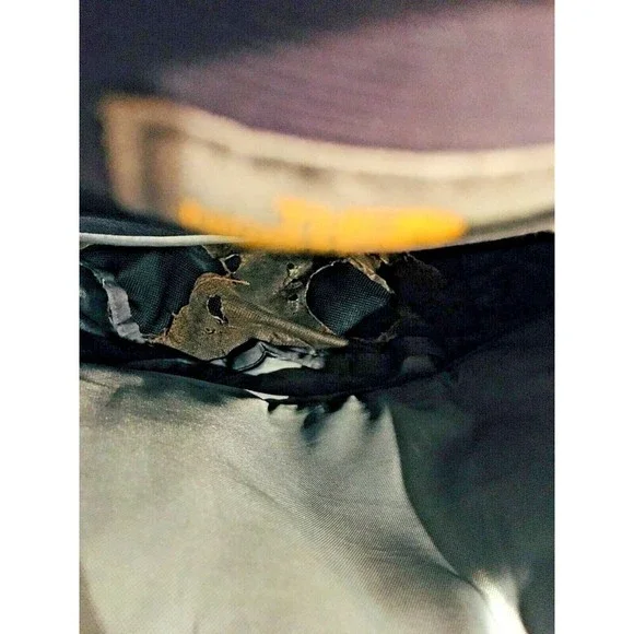 NORTH FACE Recon Black White Accents Hiking Camping School Laptop Backpack - Picture 13 of 13